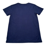 Trussardi T-Shirt Girocollo tinta unita con Logo Blu per Bambina TGA26021TS BLU TRUSSARDI 