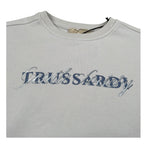 Trussardi Felpa Chiusa Girocollo tinta unita Grigio per Bambina TGA26038FE GRIGIO TRUSSARDI 