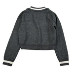 Trussardi Maglia tinta unita con Colletto Grigio per Bambina TGA26047MA GRIGIO TRUSSARDI 