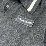 Trussardi Maglia tinta unita con Colletto Grigio per Bambina TGA26047MA GRIGIO TRUSSARDI 