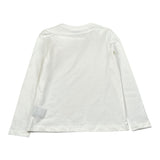 Trussardi Shirt tinta unita con Stampa Bianco per Bambina TGA2604TS BIANCO TRUSSARDI 