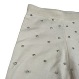 Trussardi Pantalone tinta unita con Applicazioni Panna per Bambina TGA26061PA PANNA TRUSSARDI 