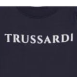 Trussardi Shirt tinta unita con Stampa Blu per Neonato TIA25017TS BLU TRUSSARDI 