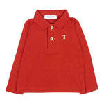 Trussardi Polo tinta unita Manica Lunga Arancione per Neonato TIA25022PON ARANCIONE TRUSSARDI 