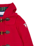 Trussardi Cappotto tinta unita con Cappuccio Rosso per Neonato TIA25038GB ROSSO TRUSSARDI 