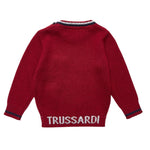Trussardi Maglia tinta unita con Logo Bordeaux per Neonato TIA25050MAX BORDEAUX TRUSSARDI 