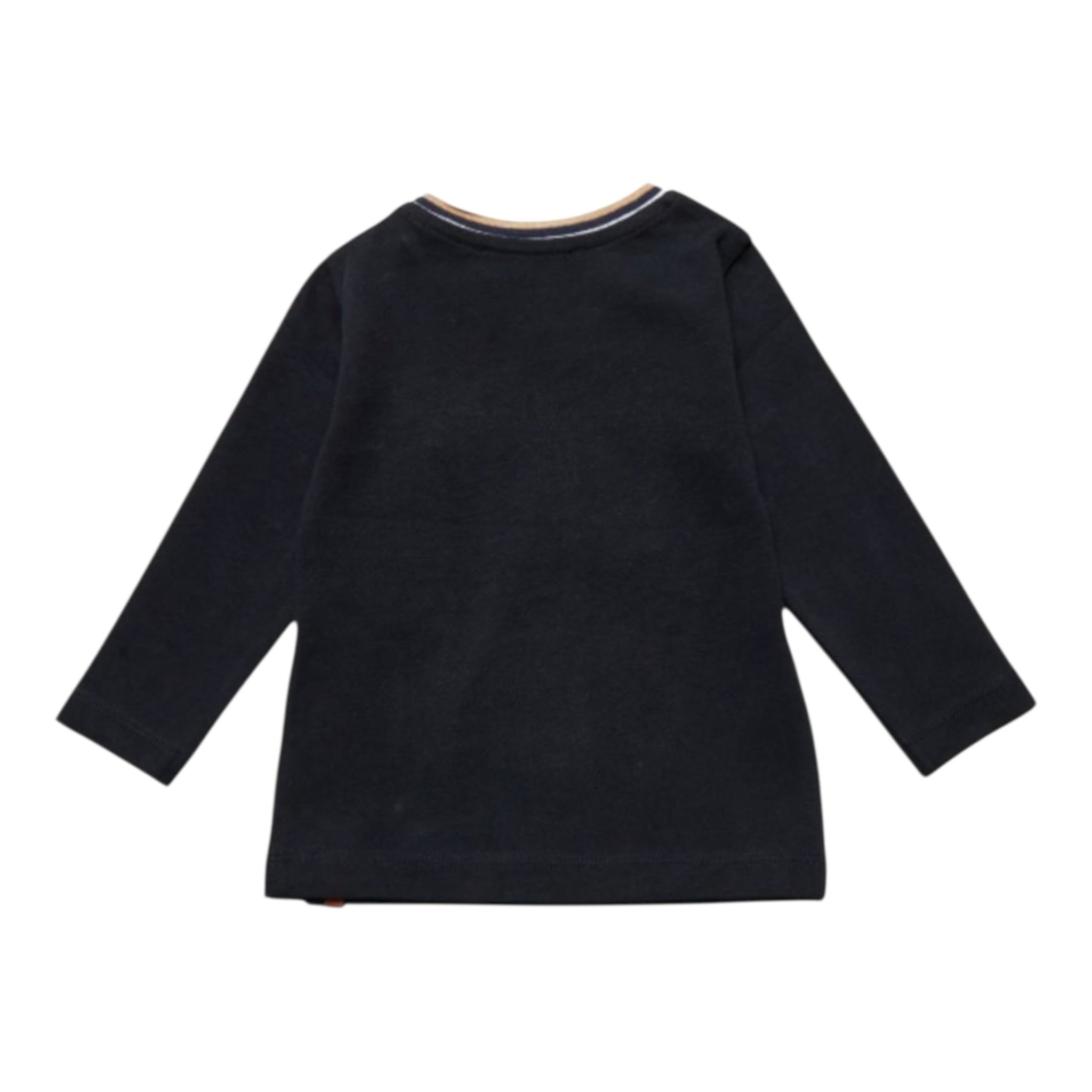 Trussardi Shirt tinta unita con Stampa Blu per Neonato TIA25071TS BLU TRUSSARDI 