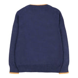 Trussardi Maglia Girocollo tinta unita con Taschino Blu per Neonato TIA25079MAX BLU TRUSSARDI 