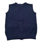 Trussardi Gilet tinta unita con Bottoni Blu per Neonato TIA26013GL BLU TRUSSARDI 