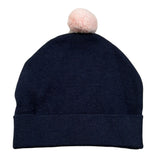 Trussardi Cappello tinta unita con Logo Blu per Neonata TIA26024HA BLU TRUSSARDI 