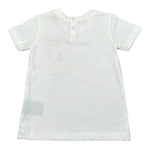 Trussardi T-Shirt tinta unita con Stampa Bianco per Neonata TIA26030TS BIANCO TRUSSARDI 