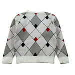 Trussardi Maglia Girocollo Stampa Fantasia Panna per Neonato TIA26052MA PANNA TRUSSARDI 