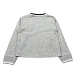Trussardi Shirt Girocollo tinta unita con Stampa Grigio per Neonato TIA26063TS GRIGIO TRUSSARDI 