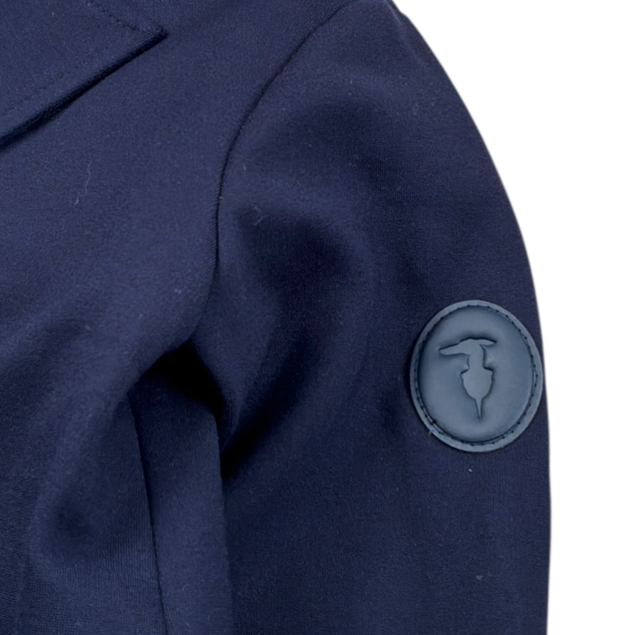 Trussardi Giacca tinta unita con Logo Blu per Neonato TIA26068GC BLU TRUSSARDI 