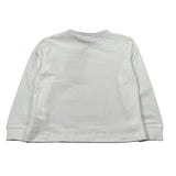 Trussardi Shirt Girocollo tinta unita con Stampa Bianco per Neonato TIA26092TS BIANCO TRUSSARDI 