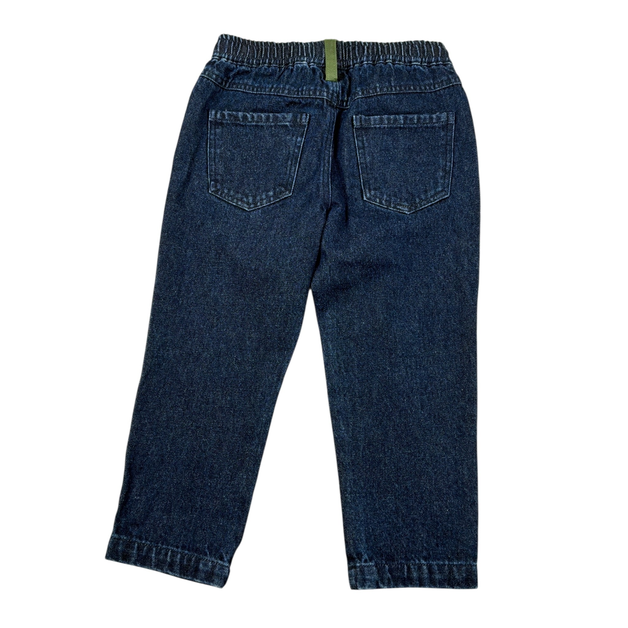 Trussardi Jeans tinta unita con Elastico In Vita Blu per Neonata TIA26097JE BLU TRUSSARDI 