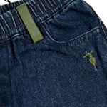 Trussardi Jeans tinta unita con Elastico In Vita Blu per Neonata TIA26097JE BLU TRUSSARDI 