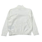 Trussardi Maglia Collo Alto tinta unita Panna per Neonato TIA26100MA PANNA TRUSSARDI 