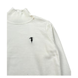 Trussardi Maglia Collo Alto tinta unita Panna per Neonato TIA26100MA PANNA TRUSSARDI 