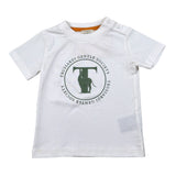 Trussardi T-Shirt tinta unita con Stampa Bianco per Neonato TIA26108TS BIANCO TRUSSARDI 