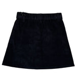 Trussardi Gonna tinta unita In Velluto con Logo Blu per Neonata TIA26121GO BLU TRUSSARDI 