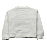 Trussardi Felpa Chiusa Girocollo tinta unita con Stampa Bianco per Neonata TIA26125FE BIANCO TRUSSARDI 