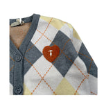 Trussardi Cardigan Stampa Fantasia Multicolor per Neonata TIA26130CD MULTICOLOR TRUSSARDI 