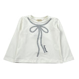 Trussardi Shirt tinta unita con Brillantini Bianco per Neonata TIA26165TS BIANCO TRUSSARDI 