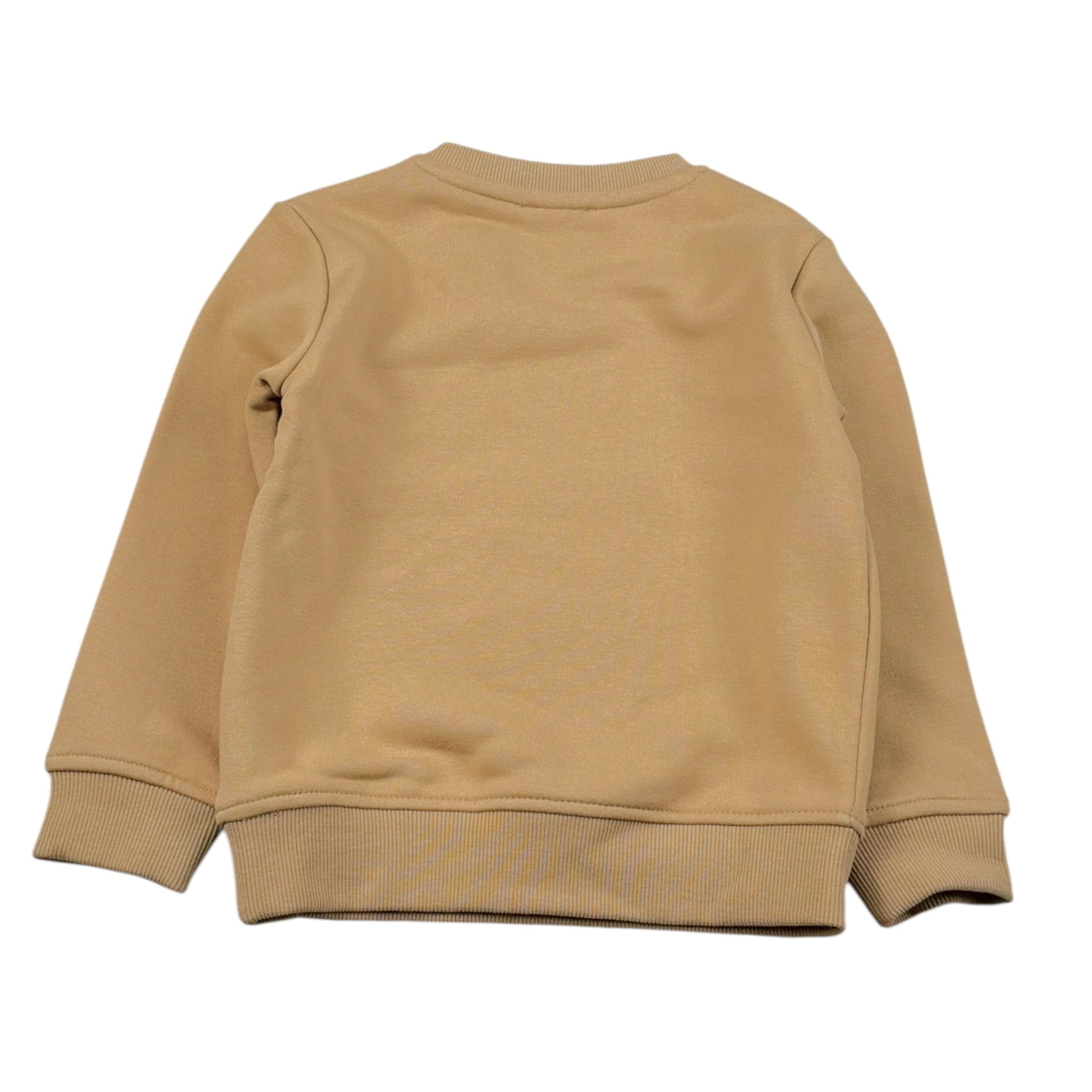 Trussardi Felpa tinta unita Girocollo con Stampa Beige per Neonato TIA26168FE BEIGE TRUSSARDI 