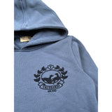 Trussardi Felpa Chiusa con Cappuccio Blu per Neonato TIA26169FE BLU TRUSSARDI 
