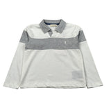 Trussardi Polo Manica Lunga tinta unita Bianco per Neonato TIA6073PO BIANCO TRUSSARDI 