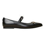Twinset Ballerine tinta unita Nero per Bambina 212GCJ130 NERO TWINSET 