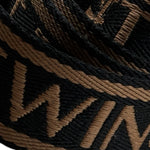 Twinset Cintura tinta unita con Logo Nero per Bambina 212GJ490B NERO TWINSET 