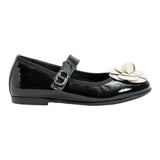 Twinset Ballerine tinta unita con Applicazioni Nero per Bambina 232GCB010 NERO TWINSET 