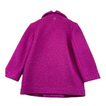 Twinset Cappotto tinta unita Doppiopetto Magenta per Bambina 242GJ2221 MAGENTA TWINSET 