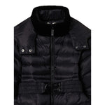 Twinset Giubbino tinta unita con Cappuccio Nero per Bambina 242GJ2320 NERO TWINSET 