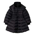 Twinset Giubbino tinta unita con Cappuccio Nero per Bambina 242GJ2320 NERO TWINSET 