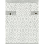 Twinset Gonna tinta unita con Loghi Panna per Bambina 242GJ3064 PANNA TWINSET 