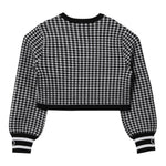 Twinset Coprispalle Bicolore con Fantasia Bianco/Nero per Bambina 242GJ3100 BIANCO/NERO TWINSET 
