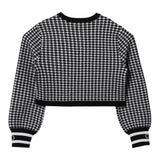 Twinset Coprispalle Bicolore con Fantasia Bianco/Nero per Bambina 242GJ3100 BIANCO/NERO TWINSET 
