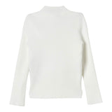 Twinset Maglia Mezzo Collo tinta unita Bianco per Bambina 242GJ3190 BIANCO TWINSET 