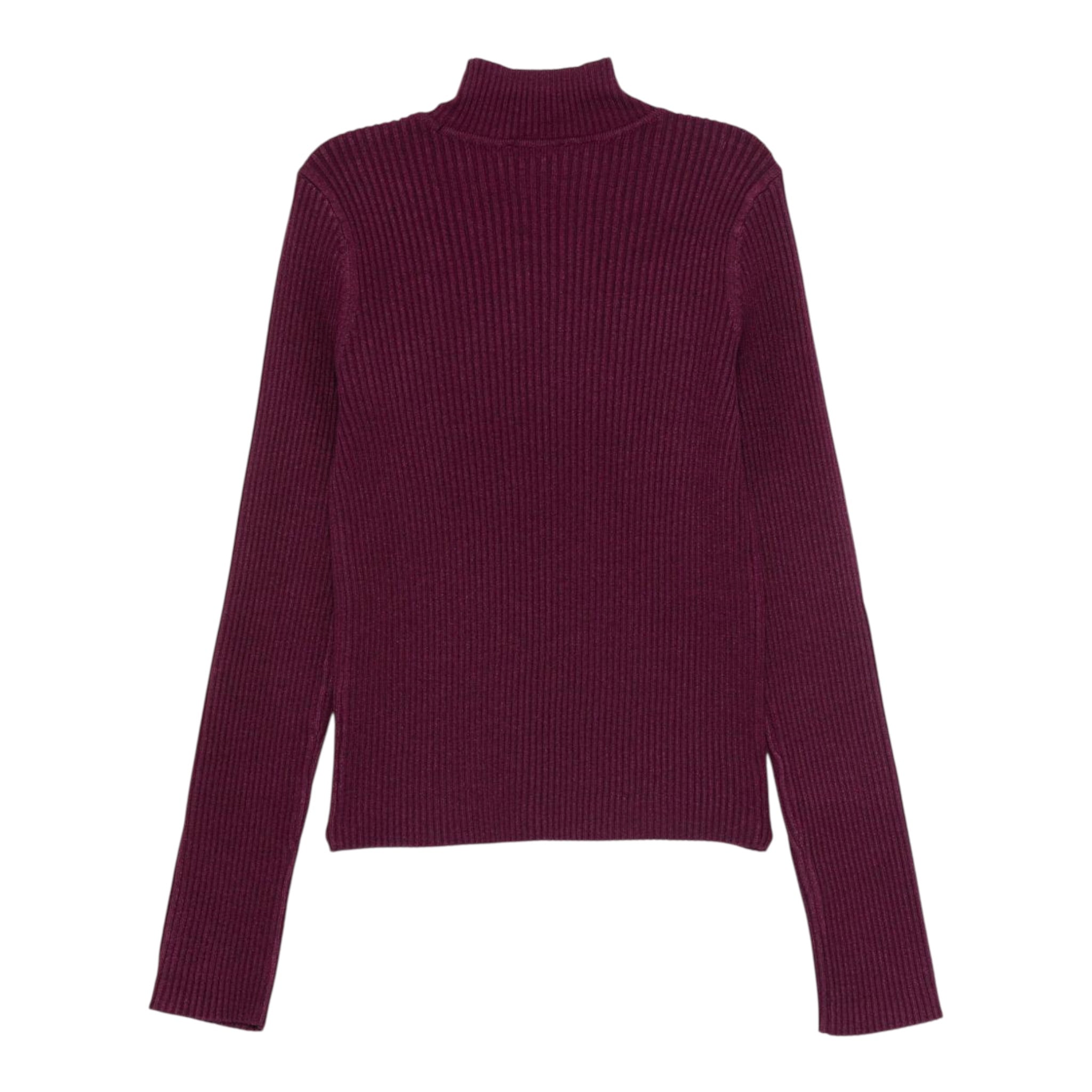 Twinset Maglia Mezzo Collo tinta unita Vinaccia per Neonata 252GB2041N VINACCIA TWINSET 