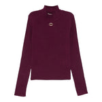 Twinset Maglia Mezzo Collo tinta unita Vinaccia per Neonata 252GB2041N VINACCIA TWINSET 