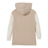 Twinset Abito Manica Lunga tinta unita con Cappuccio Beige per Neonata 252GB209A BEIGE TWINSET 