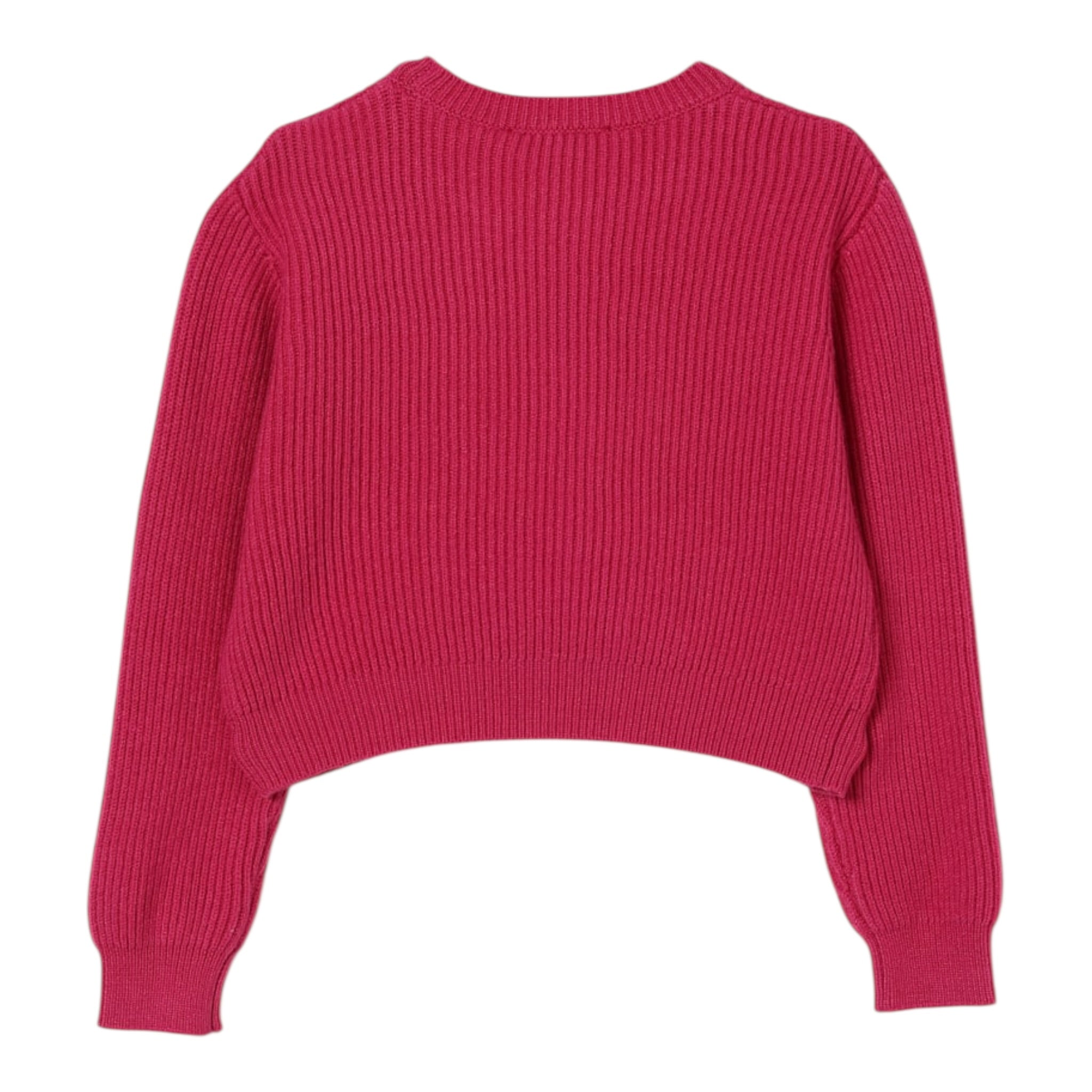 Twinset Maglia tinta unita con Stampa Fuxia per Neonata 252GB3040N FUXIA TWINSET 