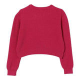 Twinset Maglia tinta unita con Stampa Fuxia per Bambina 252GB3040XX FUXIA TWINSET 
