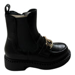 Twinset Stivale tinta unita con Applicazioni Nero per Bambina 252GCJ024 NERO TWINSET 