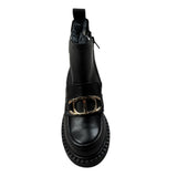 Twinset Stivale tinta unita con Applicazioni Nero per Bambina 252GCJ024 NERO TWINSET 