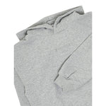 Twinset Felpa tinta unita con Cappuccio Grigio per Bambina 252GJ2010 GRIGIO TWINSET 