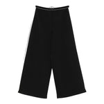 Twinset Pantalone tinta unita con Profili In Contrasto Nero per Bambina 252GJ2058 NERO TWINSET 